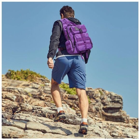 Tactical EDC Sling Bag Backpack with Pistol Holster Military Shoulder Backpack - Picture 8 of 12